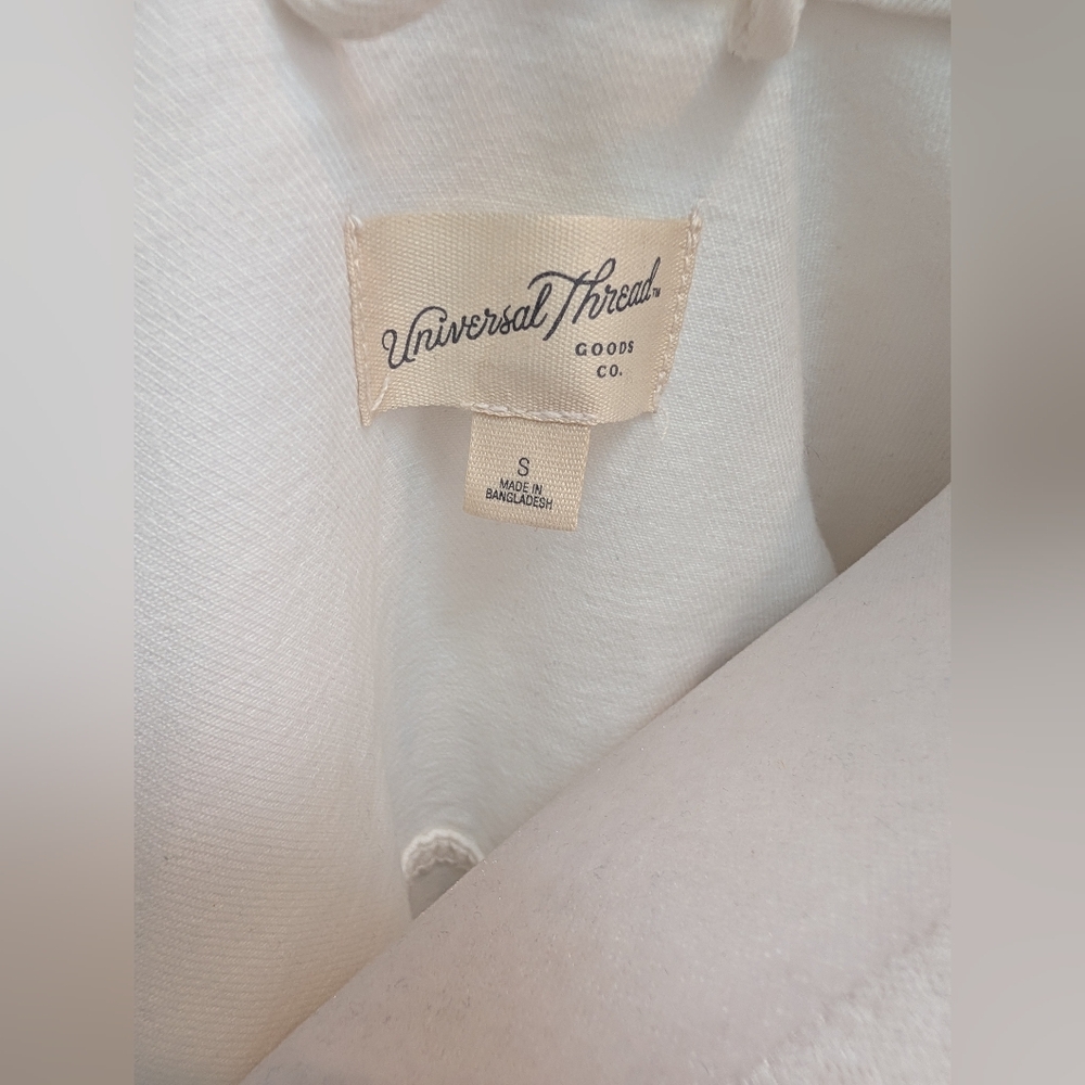 Universal Thread Cream Denim Jacket - Picture 6 of 8